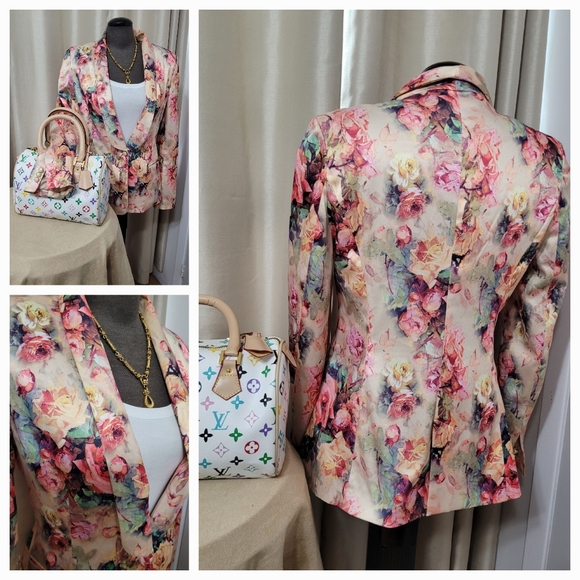 Floral blazer  /M - Picture 2 of 4